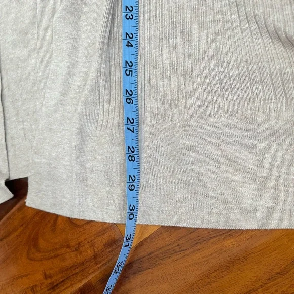 SPLENDID cashmere blend cardigan Heather Wheat Open jacket Poncho Sweater Coat - Picture 10 of 10